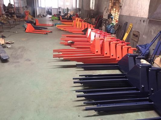 Heavy Duty Mild Steel Pallet Truck Scales With Hand Brake