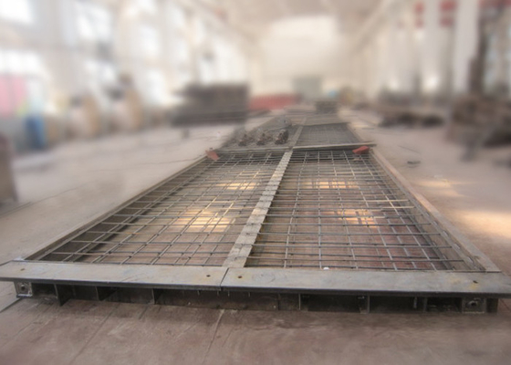 Frametype 100 Ton 3×16m de Weegbrug van de Vrachtwagenschaal