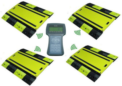 Digitale Aluminiumlegering Draadloos Draagbaar Axle Scales